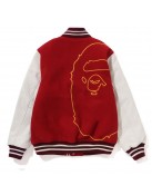 Varsity Giant Ape Head Bape Jacket