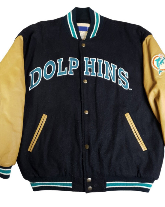 Varsity Miami Dolphins 90’s Jacket