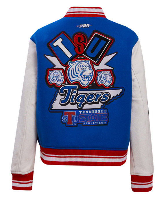 Varsity Tennessee State University Homecoming Royal Jacket Varsity Tennessee State University Homecoming Royal Jacket