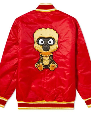 Vee Friends Alert Ape Jacket with Logo