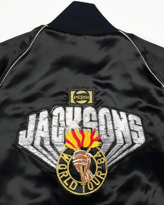 Victory Tour 5 1984 Michael Jackson Bomber Jacket