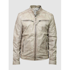Vintage Off-White Waxed Jacket