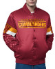 Washington Commanders Triple Option Varsity Satin Jacket
