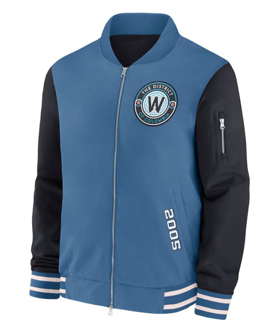 Washington Nationals City Connect Dugout Bomber Jacket