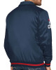 Washington Wizards Stitch Applique Navy Satin Jacket Washington Wizards Stitch Applique Navy Satin Jacket