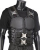 Wesley Snipes Blade Black Leather Buckle Vest Wesley Snipes Blade Black Leather Buckle Vest