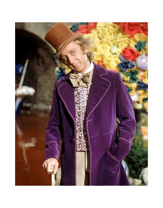 Willy Wonka & the Chocolate Factory Purple Coat