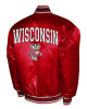 Wisconsin Badgers Club Satin Jacket