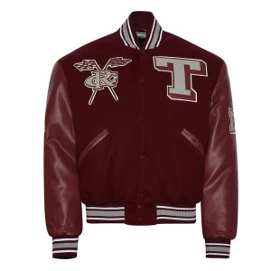 Women’s Texas Southern University Cropped Varsity Jacket
