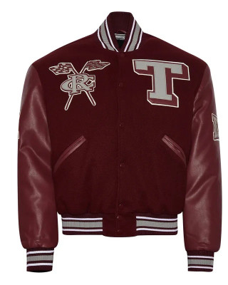 Women’s Texas Southern University Cropped Varsity Jacket