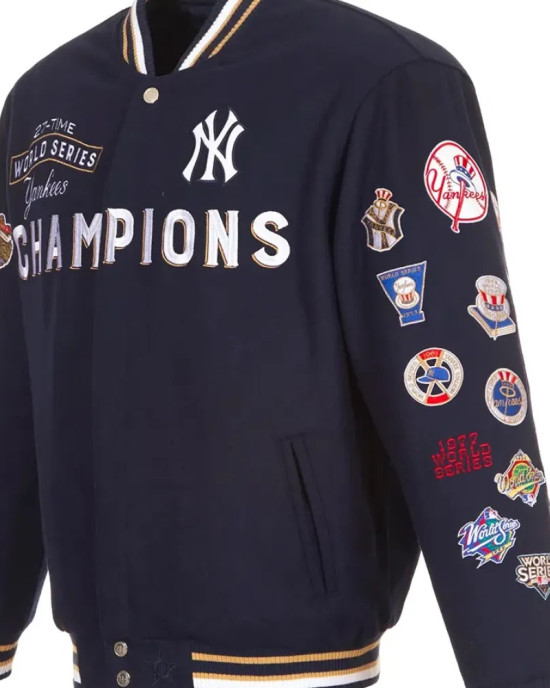 Yankees World Series Reversible Jacket Yankees World Series Reversible Jacket