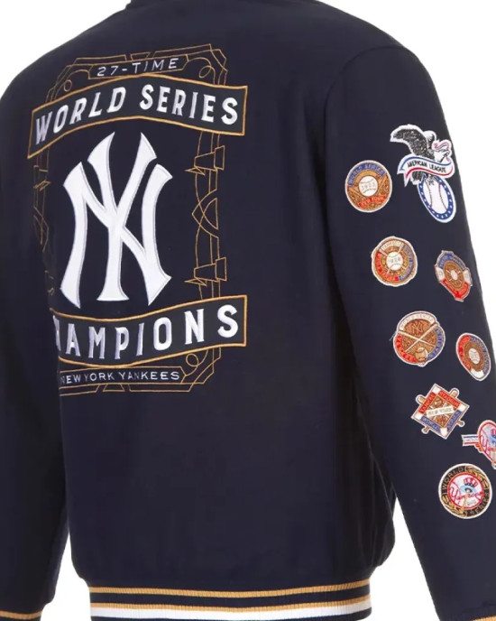 Yankees World Series Reversible Jacket Yankees World Series Reversible Jacket