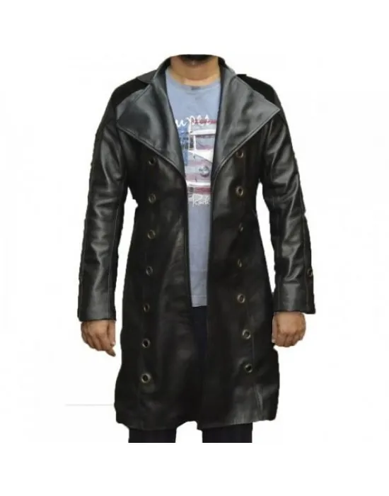 Adam Jensen Human Revolution Long Trench Coat