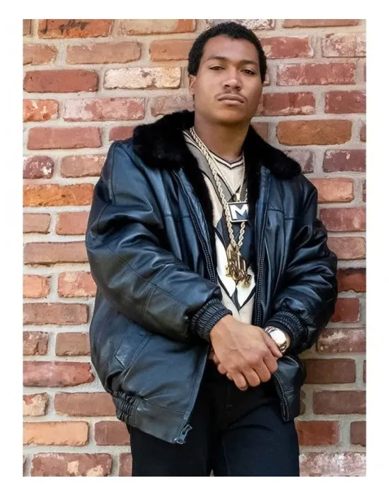 BMF 2021 Demetrius ‘Lil Meech’ Flenory Leather Jacket