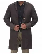 Firefly Malcolm Reynolds Coat – Brown Suede 3/4 Length Style