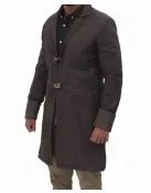 Firefly Malcolm Reynolds Coat – Brown Suede 3/4 Length Style