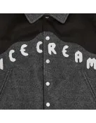 ICECREAM Western Gray Varsity Jacket
