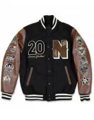 Men's Varsity Negro League Baseball Bomber Jacket
