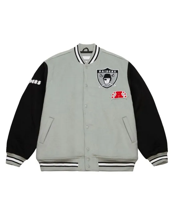 Oakland Raiders Team Legacy Varsity Jacket