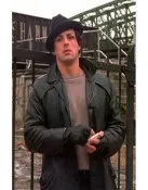 Rocky Balboa Film Sylvester Stallone Leather Coat