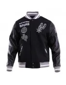 San Antonio Spurs Retro Classic Wool Varsity Jacket
