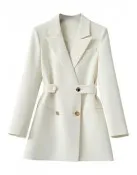 Step into Spring with Confidence: Slim-Fit White Blazer 2023's Hottest Pick