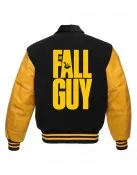 The Fall Guy Ryan Gosling Black & Yellow Varsity Jacket