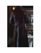 The Witcher Joey Batey Maroon Coat