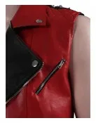 Thor Love and Thunder Chris Hemsworth Red Leather Vest Costume