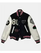 Varsity Denim Tears X Our Legacy TTL Black and White Jacket