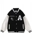 Varsity TideEku Shine Black/Pink Jacket