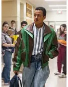 Young Rock Bradley Constant Leather Jacket