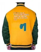 Zach Woods Silicon Valley Donald Dunn Varsity Jacket
