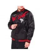 Dodge Hellcat Flame Varsity Satin Jacket