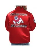 Fresno State Bulldogs Option Route Coaches Jacket