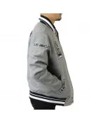 LA Kings Gray Varsity Wool Jacket