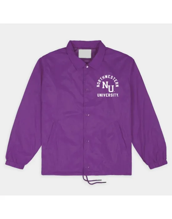 Northwestern Wildcats Football Retro Coaches Jacket