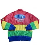 Rainbow Jeff Gordan Leather Jacket