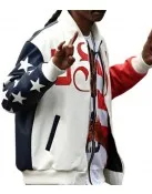 U.S. 2024 Olympic Snoop Dogg Leather Jacket
