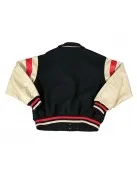 Vintage Louisville Slugger Black and Cream Varsity Jacket